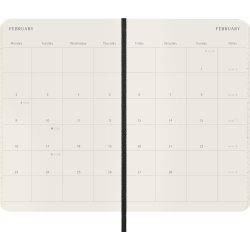 Moleskine 2026 Kalender | S | Månad | Poc.