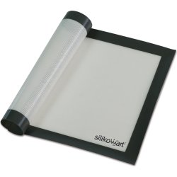 Silikomart Bakmatta, Glasfiber, svart/vit, 40x30cm