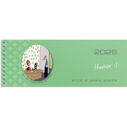 Burde 2026 Kalender, Stor Plankalender, Humor