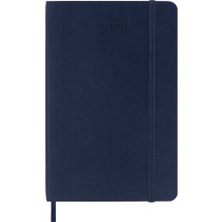 Moleskine 2026 Kalender | S | Vecka | Pock. | Blå