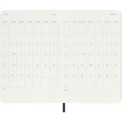 Moleskine 2026 Kalender | S | Vecka | Pock. | Blå