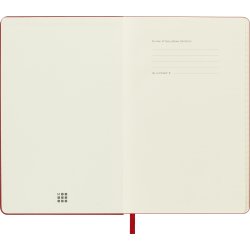Moleskine 2026 Kalender | H | Dag | Poc. | Röd
