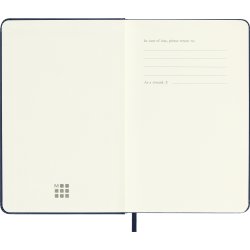 Moleskine 2026 Kalender | H | Dag | Pock. | Blå