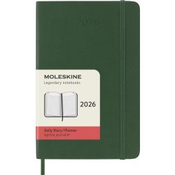 Moleskine 2026 Kalender | S | Dag | Poc. | Grön