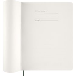 Moleskine 2026 Kalender | Ess. | Vecka v. | Grön