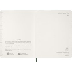 Moleskine 2026 Kalender | Ess. | Vecka v. | Grön