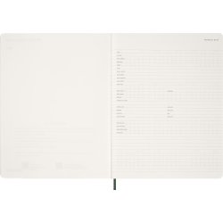 Moleskine 2026 Kalender | Ess. | Vecka v. | Grön
