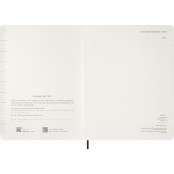 Moleskine 2026 Kalender | Ess. | Veckovy | Svart