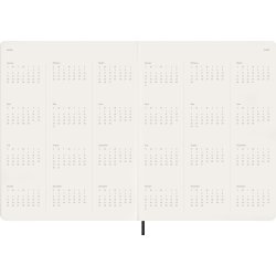 Moleskine 2026 Kalender | Ess. | Veckovy | Svart