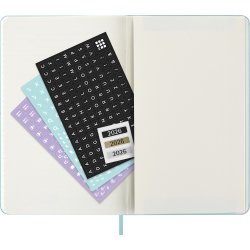 Moleskine 2026 Kalender | H | Vecka | L | Ljusblå