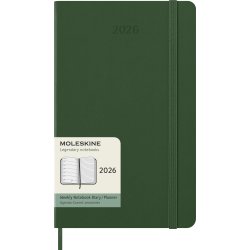 Moleskine 2026 Kalender | H | Vecka | L | Grön