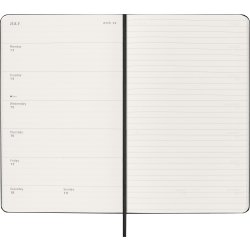 Moleskine 2026 Kalender | H | Vecka | L | Svart