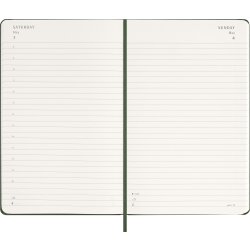 Moleskine 2026 Kalender | H | Dag | L | Grön