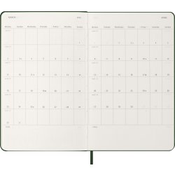 Moleskine 2026 Kalender | H | Dag | L | Grön