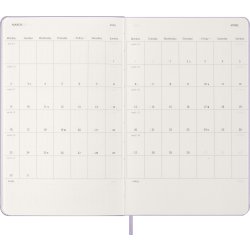 Moleskine 2026 Kalender | H | Dag | L | Lila