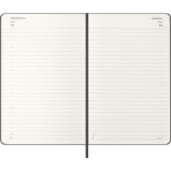 Moleskine 2026 Kalender | H | Dag | L | Svart