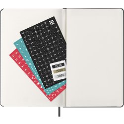 Moleskine 2026 Kalender | H | Dag | L | Svart