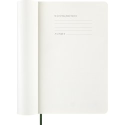 Moleskine 2026 Kalender | S | Dag | L | Grön