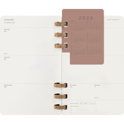 Moleskine 2026 Kalender | Vecka | L | Svart