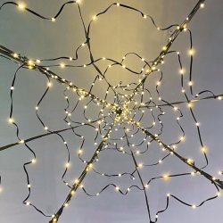 Starlight ljusslinga, flaggstång, 14 m, 6000 LED