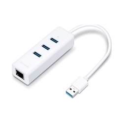 TP-Link 3-portars nav och Gigabit Ethernet-adapter