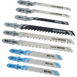 Stanley Sticksågbladset för trä och metall, 10 st.