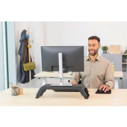 Fellowes Hana monitorstativ, svart