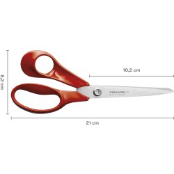 Fiskars Classic universalsax, 21 cm, vänster