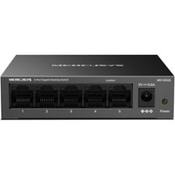 Mercusys 5-Port Gigabit Desktop Switch, svart