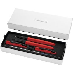 Pelikan Jazz N. Elegance Set, Reservoar/Rol, red