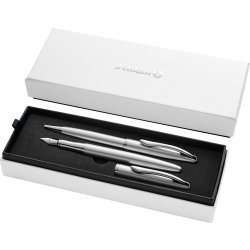 Pelikan Jazz N. Elegance Set, Res/Kulspets, silver