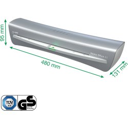 Lamineringsmaskin Leitz iLAM Home Office A3 Vit/Gr
