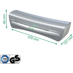 Leitz Lamineringsmaskin iLAM Home Office A4 Silver