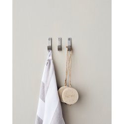 Meraki Krok, 3st, borstade silverfinish