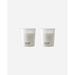 Meraki Doftljus, White garden, 2st