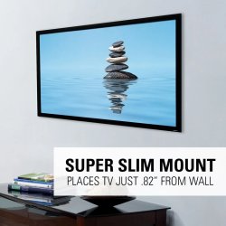 Sanus Superslim Väggfäste, svart