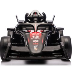 Elbil Porsche Formula E barnbil, 2x12V, svart