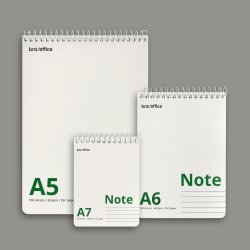 Office Spiralblock | A6 | Linjerad