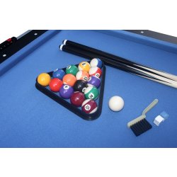 Stanlord 3-i-1 bord, Lucca 6 fot, svart