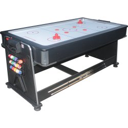 Stanlord 3-i-1 bord, Lucca 6 fot, svart