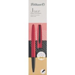 Pelikan Jazz N. Elegance Rollerpenna, röd