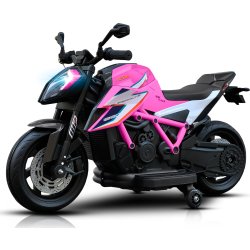 Elbil KTM X12 motorcykel för barn, 2x12V, rosa