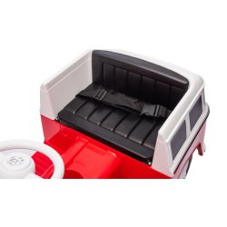 Elbil VW T1 barnbil, 12V, röd