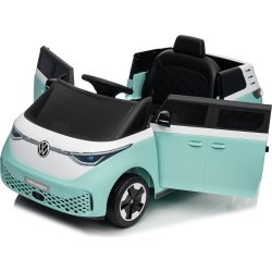 Elbil VW ID Buzz, 24V, ljusblå