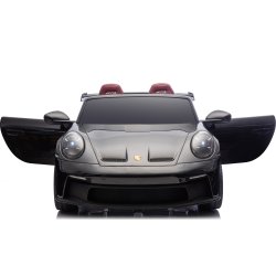 Elbil Porsche Spyder 911 GT3 barnbil, svart