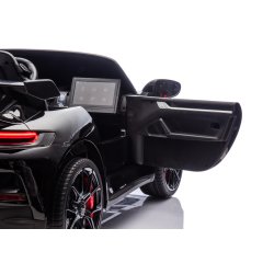 Elbil Porsche Spyder 911 GT3 barnbil, svart