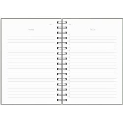 Burde Anteckningsbok | Notebook To Do | A5 | Grön