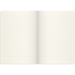 Burde Deluxe Anteckningsbok B5 | Lin.| Pink meadow