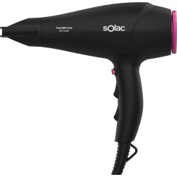 Solac Hårtork Snabb 2200 Ionic, Svart