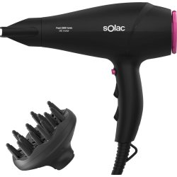Solac Hårtork Snabb 2200 Ionic, Svart